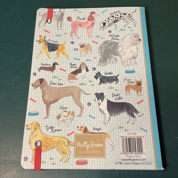 Debonair Dogs A5 Notebook by Milly Green - Picture 2 of 3
